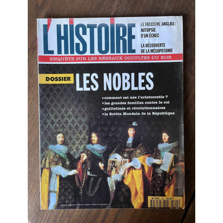 L'Histoire N194 Les nobles