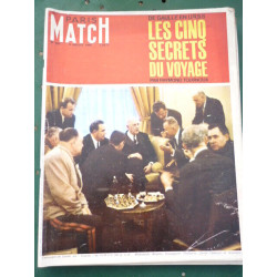 PARIS MATCH n900 du 9 07 les cinq secrets du voyage De Gaulle en URSS