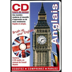CD Cours de Langue : Brush up your English ! - 4 CD-audio Manuel...