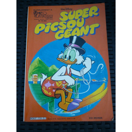 SUPER PICSOU GEANT n113 BIS 081981