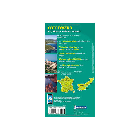 Guide Vert Côte d Azur Monaco Michelin