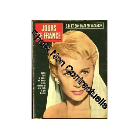 Jours De France N°246 Du 01-08-1959