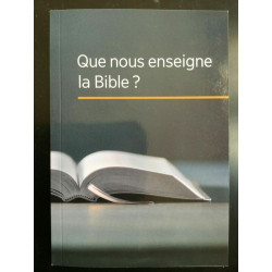 Que nous enseigne la bible Druck und verlag