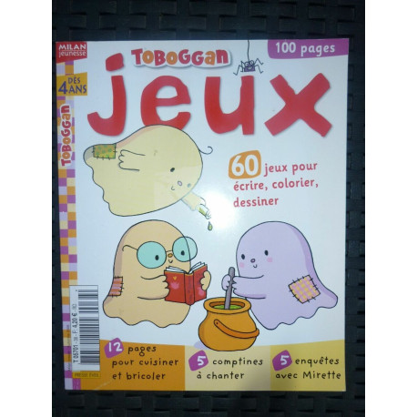 Toboggan N38 Spécial Jeux 100 pages-neuf