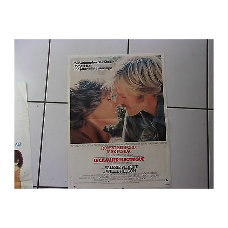 affiche 55 x 40 cms film LE CAVALIER ELECTRIQUE Redford