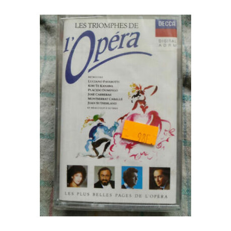 Les triomphes de l'opéra Cassette Audio-K7 NEUVE SOUS BLISTER