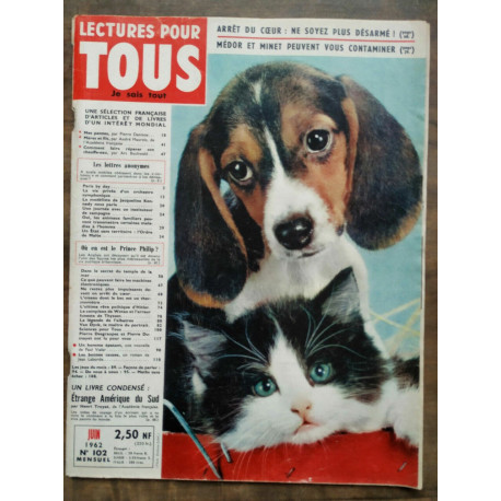 Lectures pour tous n102 Juin 1962 Lectures pour tous Je sais tout