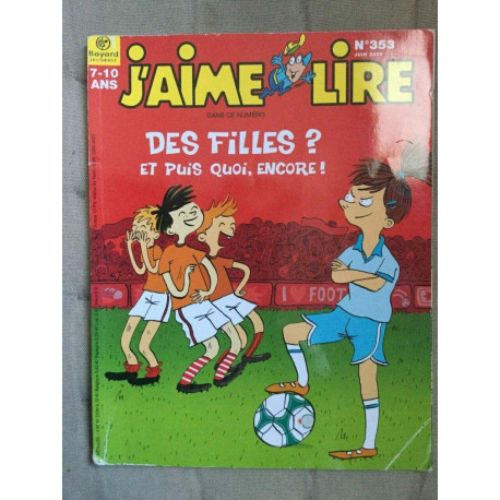 J'aime Lire n353 Des filles Juin 2006