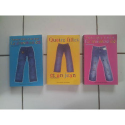 lot 3 romans Quatre filles et un jean tomes 1 2 et 3