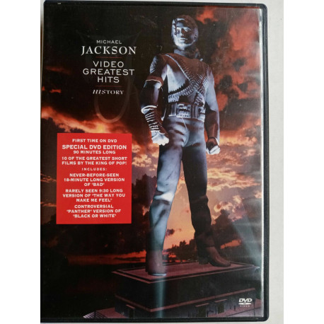 Michael Jackson Video Greatest Hits History special DVD