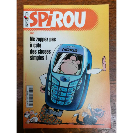 Spirou n3443 Ne zappez pas à côté des choses simples