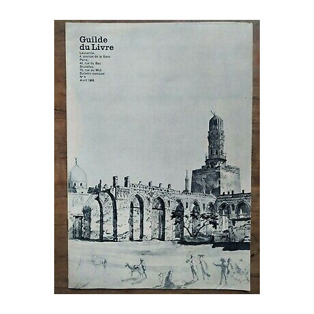 Guilde du Livre Nº 4 Lausanne Bulletin mensuel Avril 1968