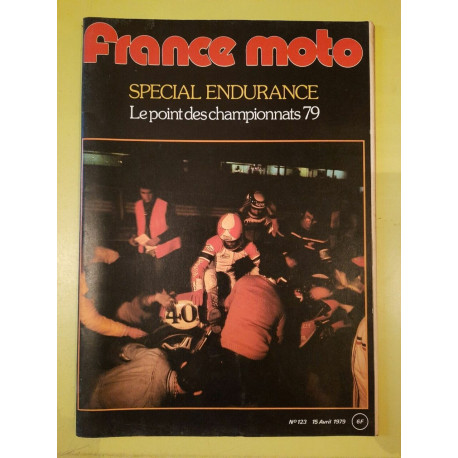 France Moto Revue de La f f m Nº 123 Avril 1979