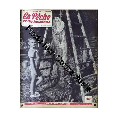 Peche Et Les Poissons (La) N° 181 Du 01/09/1960