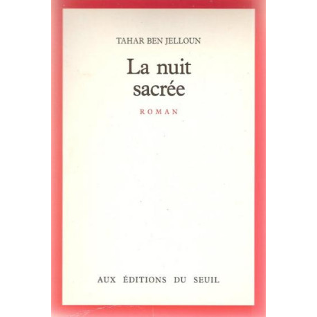 La Nuit Sacrée
