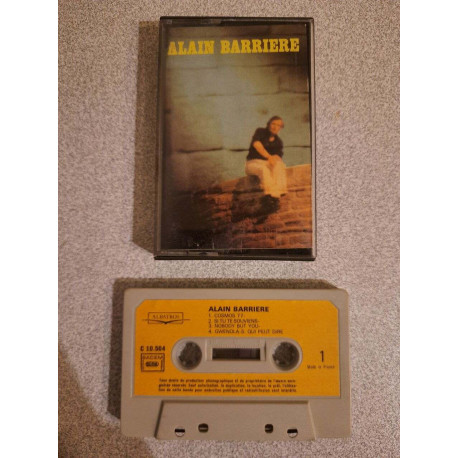 K7 Audio : Alain Barriere
