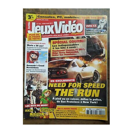 Jeux Vidéo Magazine Nº 128 juillet août 2011