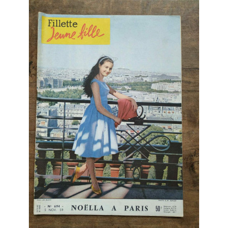 Fillette jeune fille n694 5 Novembre 1959