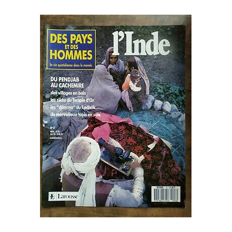Des Pays et Des Hommes Nº 8 L'inde 1990
