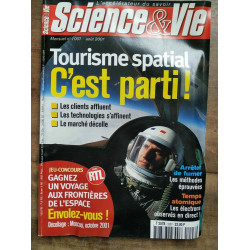 Science Vie Nº 1007 Tourisme spatial C'est parti Août 2001