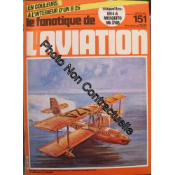 Le Fanatique De L'aviation N° 151 : Interieur D'un B25 Maquette...