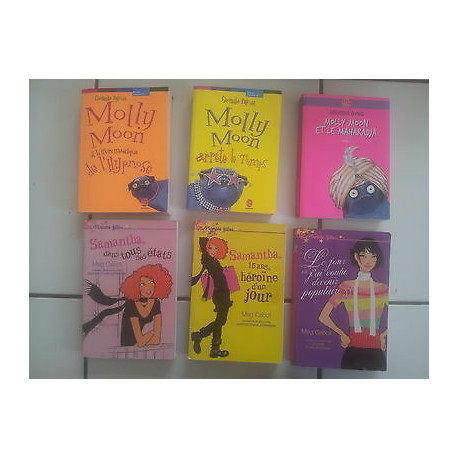 lot 6 romans pour jeunes filles Molly Moon Samantha Meg cabot bel état