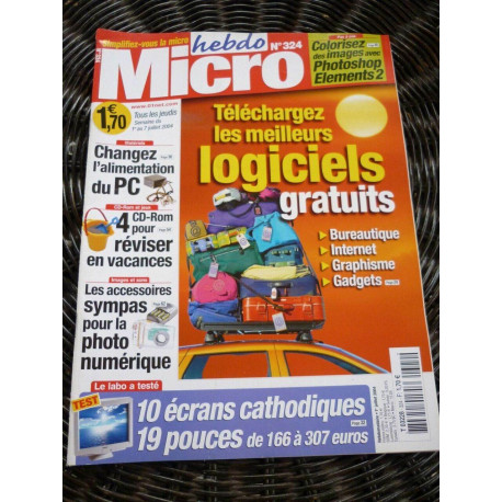 HEBDO MICRO n324 1 juillet 2004