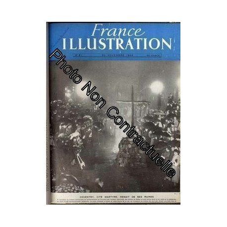 France Illustration N° 61 Du 30/11/1946 - Coventry - Cite Martyre...