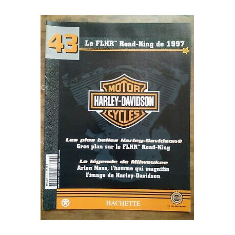 Le FLHR road king de 1997 harley davidson Motorcycle Nº43 hachette...