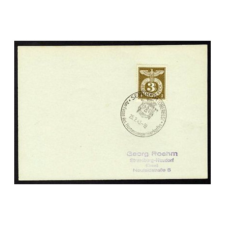 Allemagne n 762 Yv. cachet WW2 SENNHEIM Mi. 830