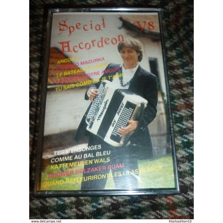 Spécial Accordéon par Guy Denys/ Cassette Audio-K7 Comet 1140