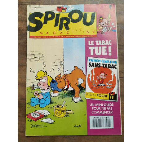 Magazine Spirou n1720 Mai 1990