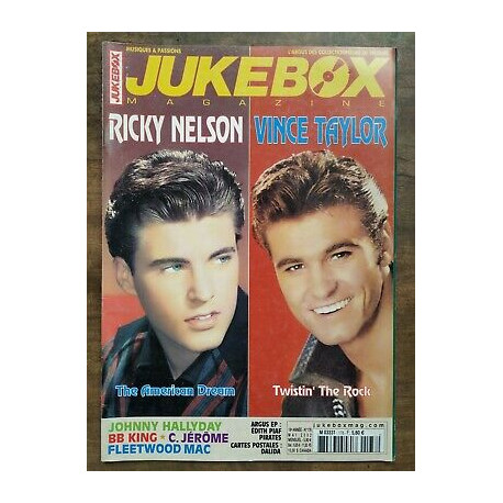 Jukebox Magazine Nº178 Mai 2002 Ricky nelson Vince Taylor