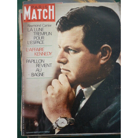 PARIS MATCH n 1056 du 2 août 1969 l'affaire kennedy Raymond Cartier