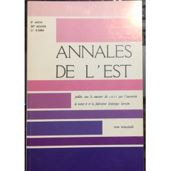 N°4/1984 REVUE TRIMESTRIELLE