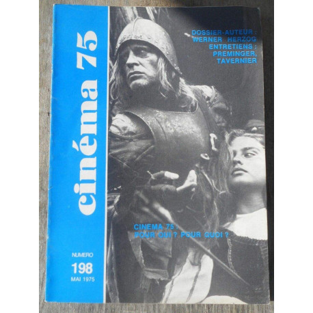 Cinéma 75 n198 mai 1975 Werner herzog preminger tavernier