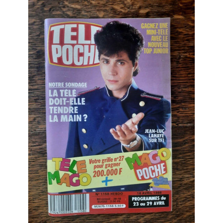Tele Poche Magazine N 1158 18 Avril 1988