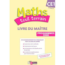 Maths tout terrain CE1: Livre du maître