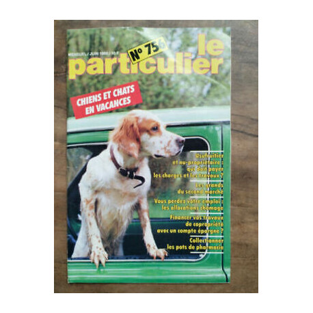 Le Particulier n756 Juin 1988