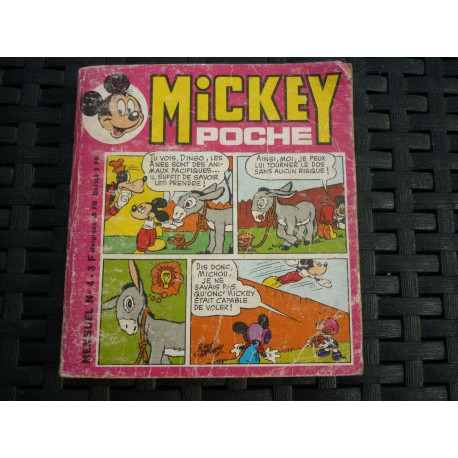 Mickey Poche mensuel n4 Août 1974