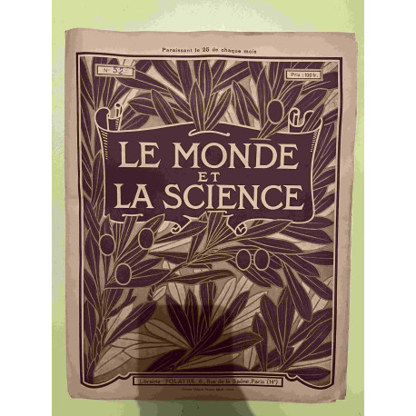 Le monde et la science N°52