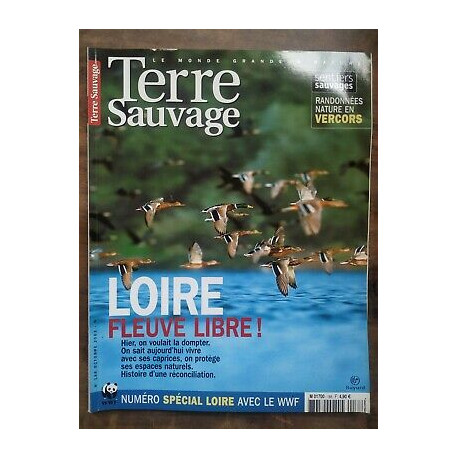 Terre Sauvage n188 Octobre 2003 Loire Fleuve libre