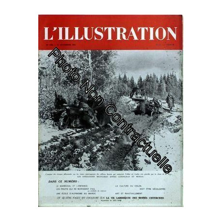 Illustration (L') N° 5149 Du 15/11/1941 - Les Operations...