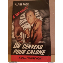 Un cerveau pour calone Fleuve noir Espionnage