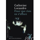 Pour que rien ne s'efface