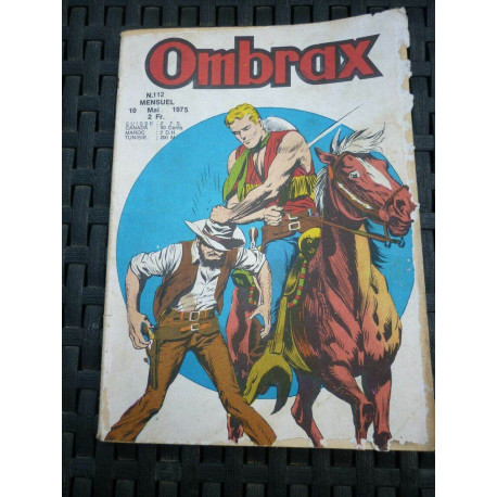 Ombrax mensuel n112 les faussires de garcedo Editions lug 051975