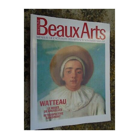 Beaux Arts n 18 Novembre 1984