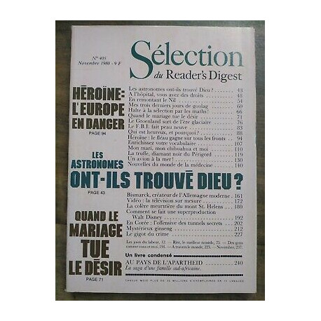 Nº405 Novembre 1980