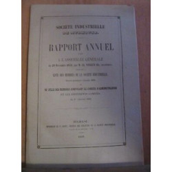 Société industrielle de Mulhouse rapport annuel fait à l'assemblée...