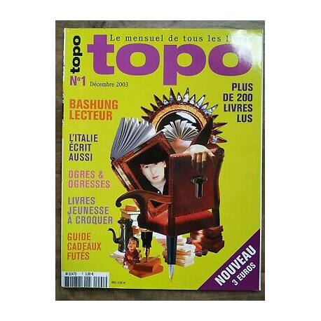 Topo Nº 1 Le mensuel de tous les livres Décembre 2003